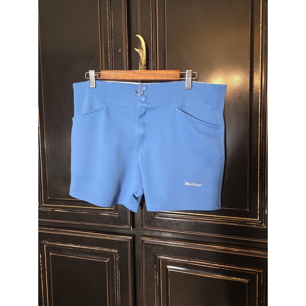 vintage macgregor Coaching Shorts, Nostalgic, Blue